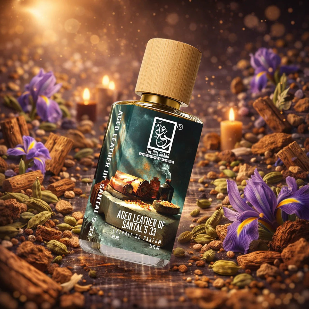Dua Aged Leather Of Santal's 33 - FragranceGems