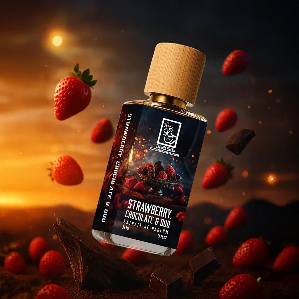 Dua Strawberry, Chocolate & Oud - FragranceGems