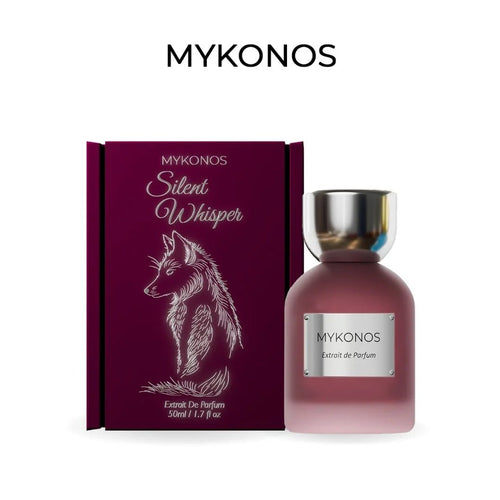 Mykonos Silent Whisper Extrait de Parfum (50ml) – Eaux de Parfum, flacon